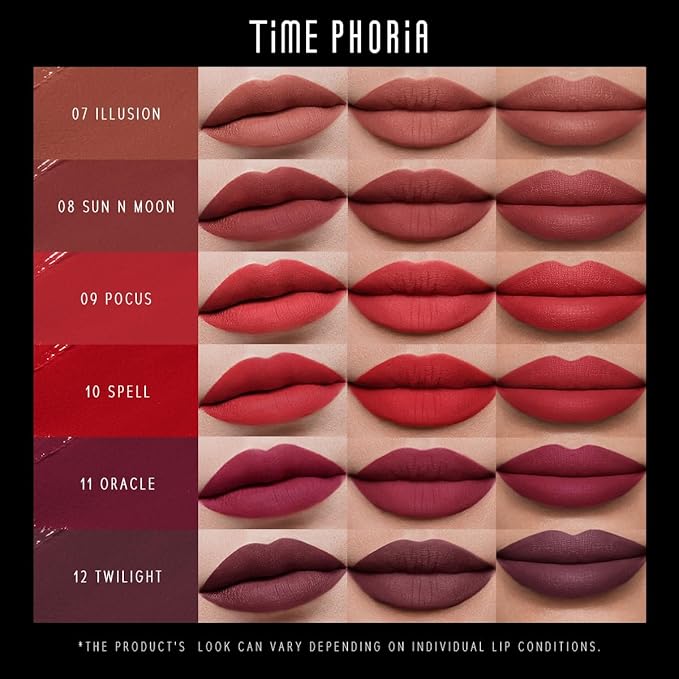 ETERNAL LIP MATTE-Long Lasting Lip Stain, Waterproof & Transferproof Lip Tint, Mask-friendly, Matte Finish Lipstick, Lightweight, High Coverage, Teen Girls Stocking Stuffers (07 ILLUSION)