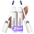 Wonderskin Wonder Blading Lip Stain Peel Off Masque, 2 Pack - Long Lasting, Waterproof & Transfer Proof Matte Brown Lip Tint Stain (Hush Masque)