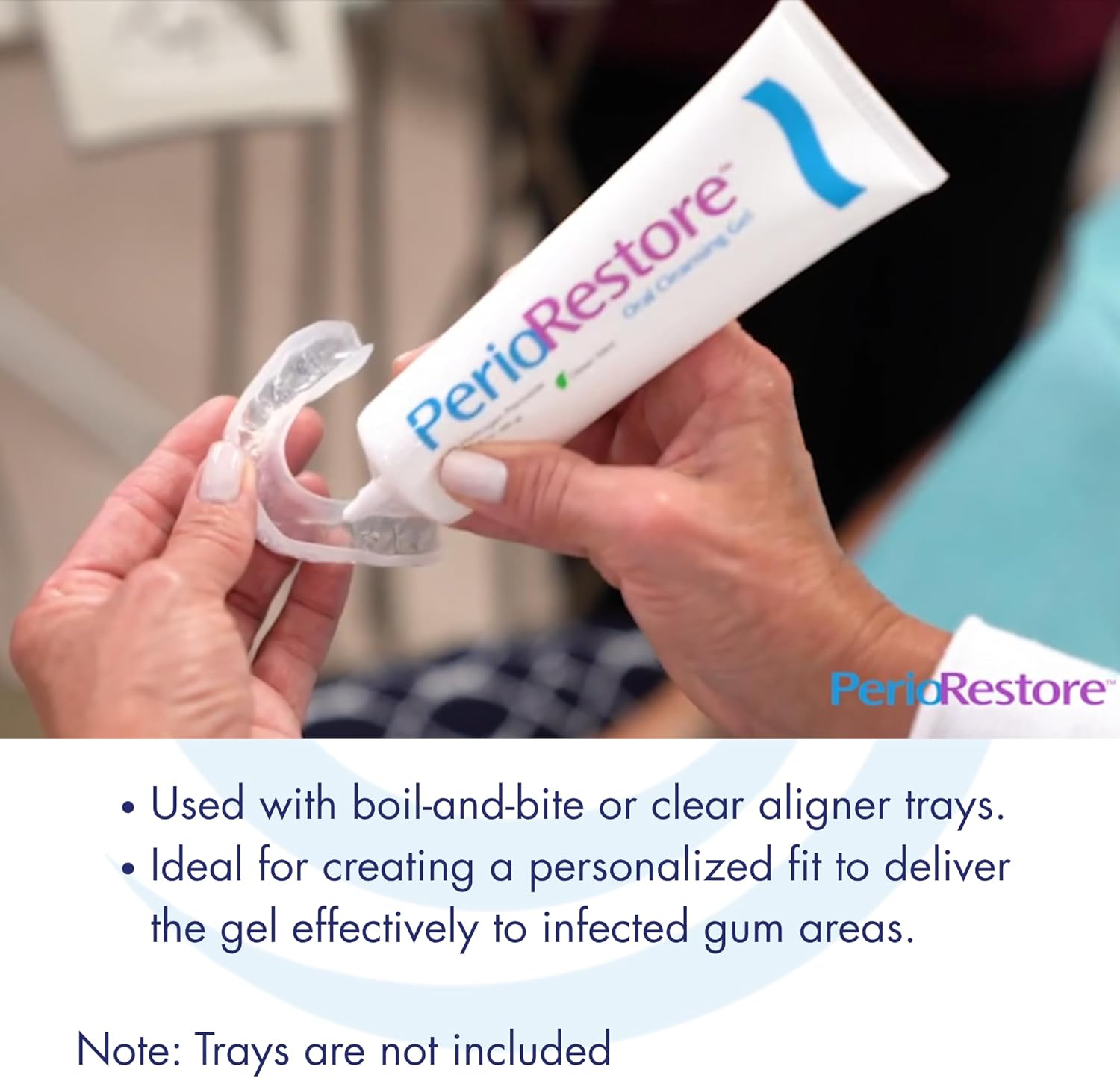 Perio Restore Gel 3 Ounce Tube; 1.7% Hydrogen Peroxide Oral Cleansing Treatment Gel. Mint Flavor