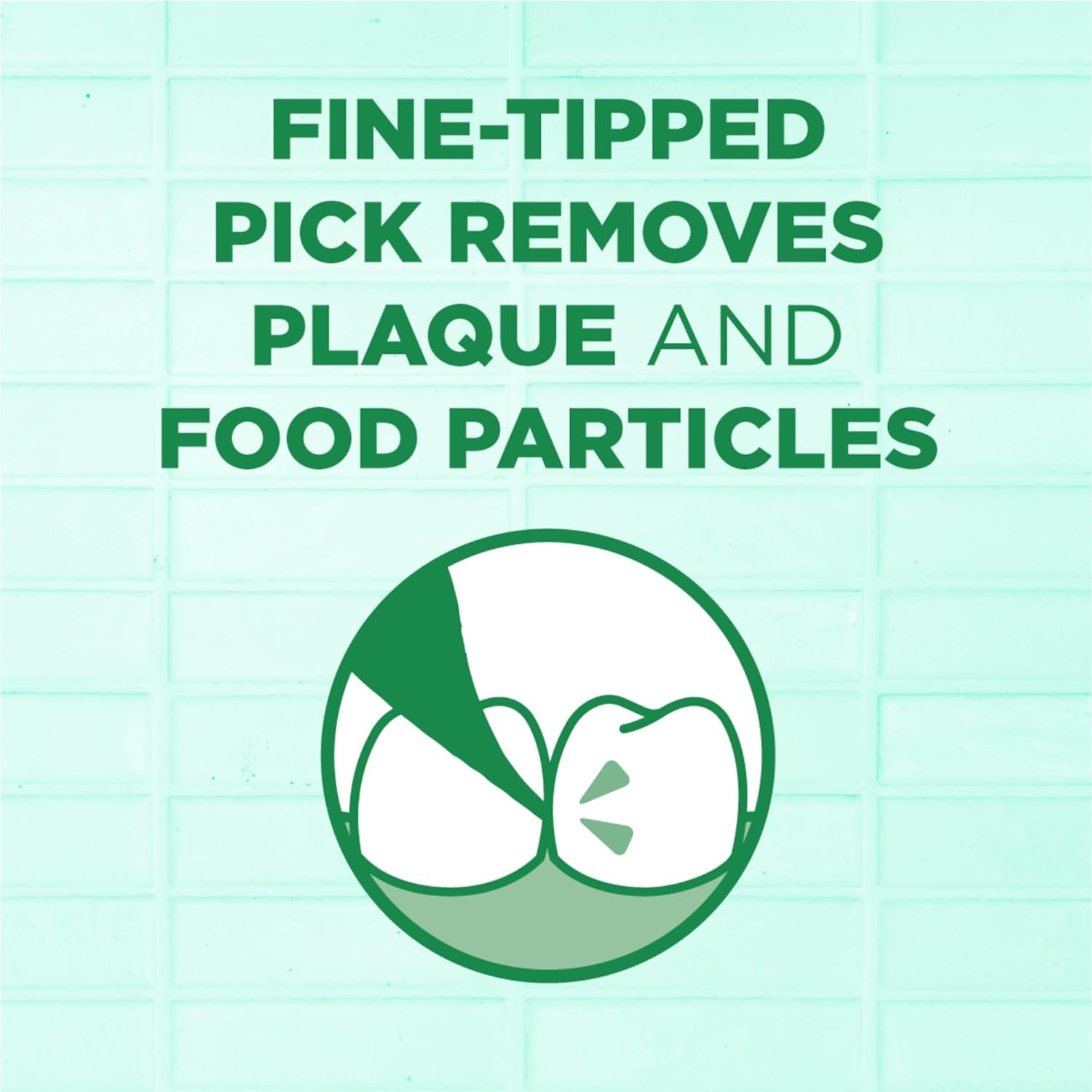 GUM Twisted Mint Floss Picks - Twisted Threads, Shred-Resistant Floss, Easy Grip Handle, 90 Count