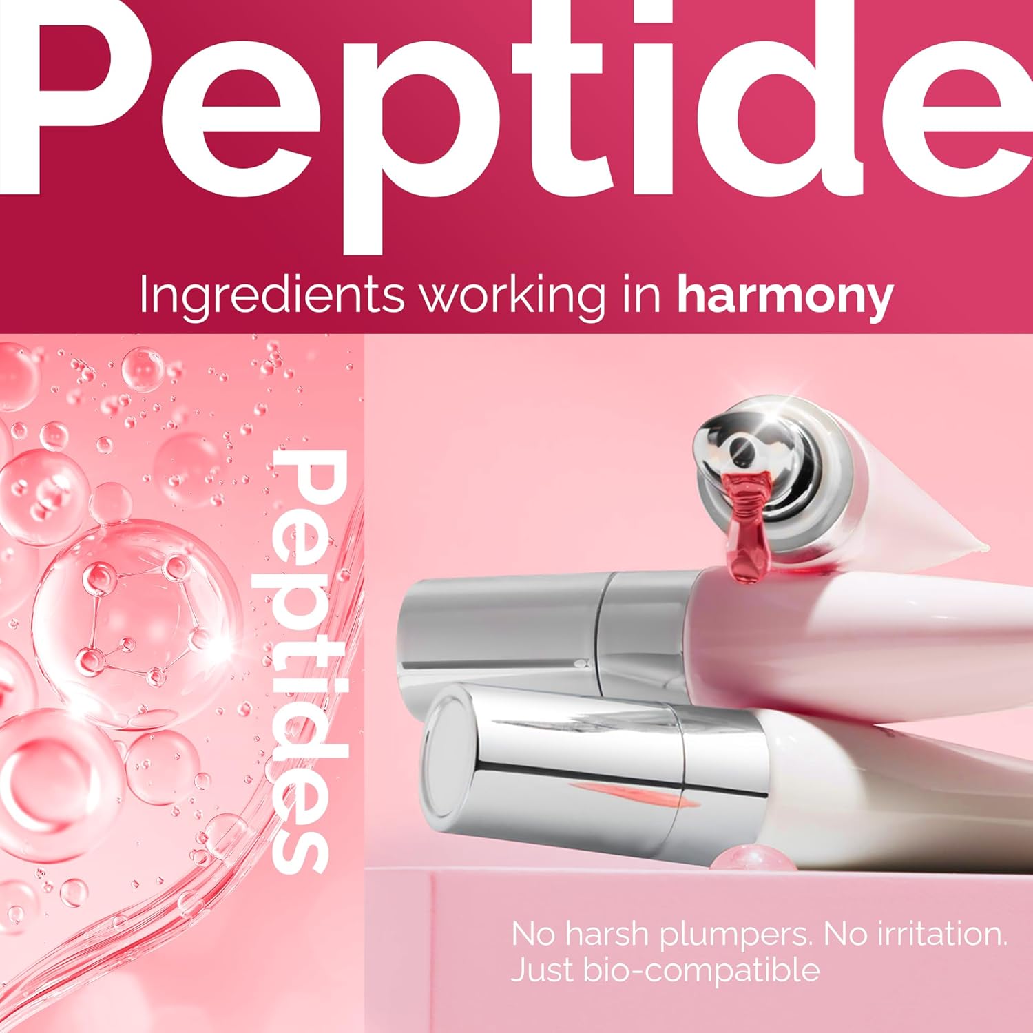 Tinted Lip Balm for Dry, Chapped Lips, Hydrating Vegan Lip Care with Sheer Color & Moisturizing Glow – Non-Sticky Nourishing, Lip Plumping Treatment for Soft, Smooth Lips (Rosewood 10ml)