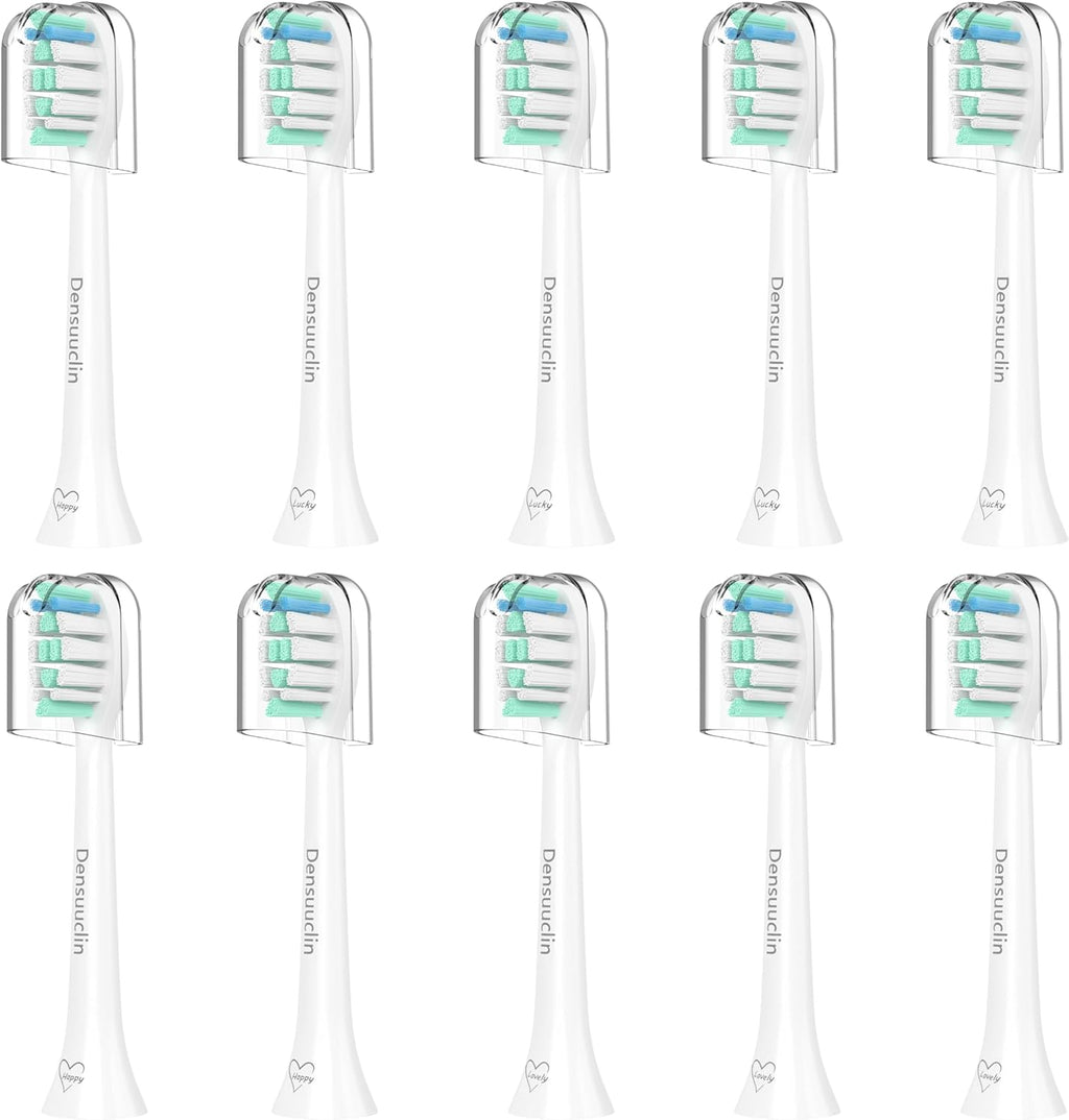 Replacement Toothbrush Heads for Philips Sonicare Replacement Heads, Replacement Brush Head Compatible with Phillips Sonicare Electric Toothbrush, 10 Pack