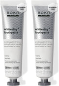 Boka Fluoride Free Toothpaste, Nano Hydroxyapatite Toothpaste, Appropriate for Sensitive Teeth, for Adult, Kids Oral Care - Whitening* Refresh Mint, 1.3 Fl Oz 2Pk US Manufactured