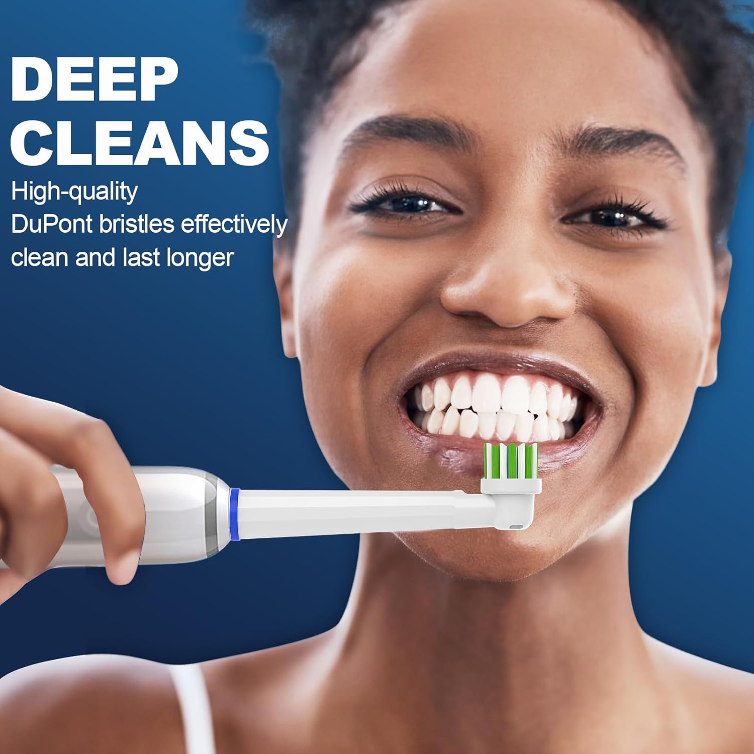 Replacement Toothbrush Heads Compatible with Oral b Braun Smart 1500/7500,Pro 1000/1500,Genius x/6000/Cross/Floss/Sensitive, 16PCS Electric Brush Heads Refill for Braun Oral B