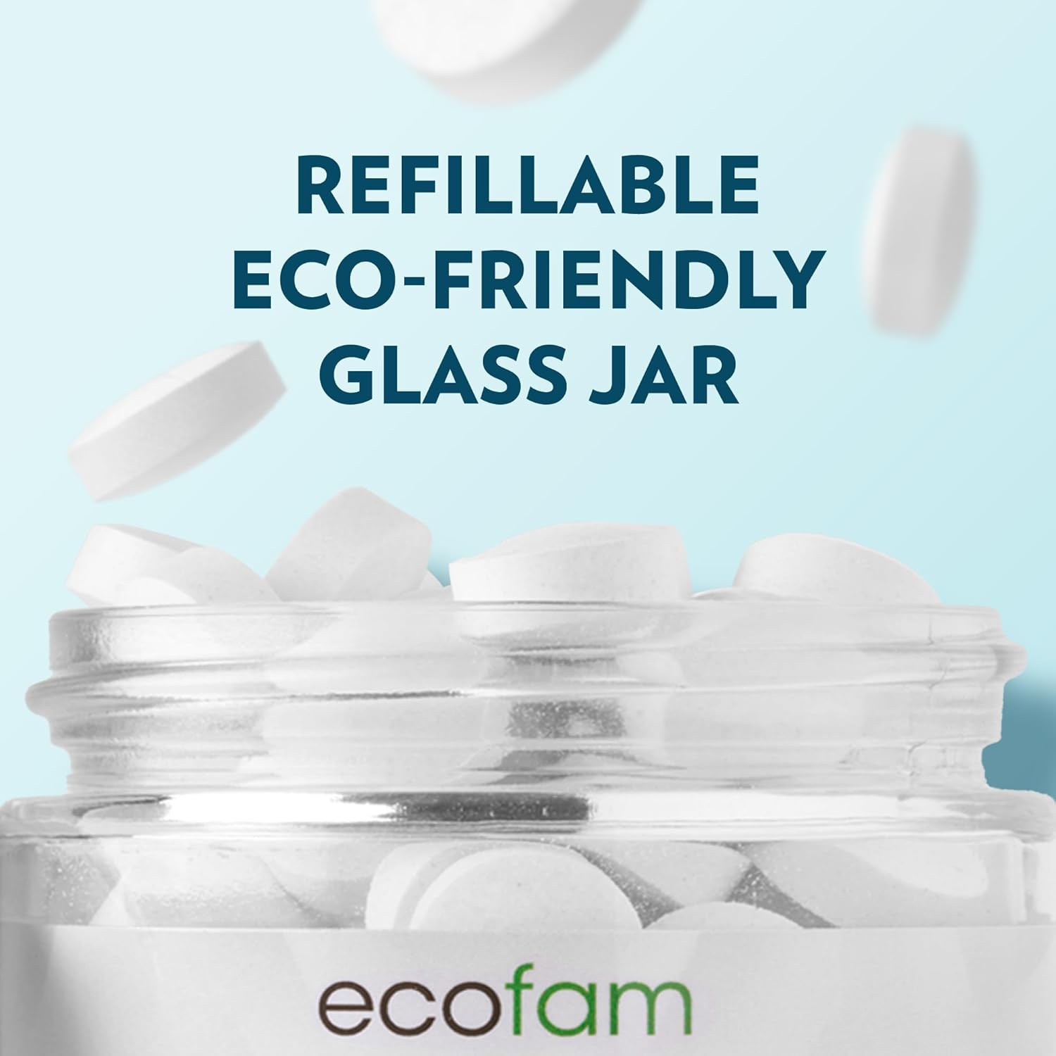 Toothpaste Tablets – Peppermint | Nano Hydroxyapatite Toothpaste Tablets Chewable | Fluoride Free l 90 Tabs