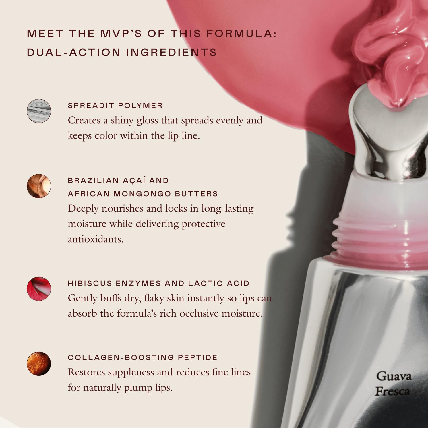 EADEM Le Chouchou Lip Softening Balm, Lip Gloss for Women, Lip Plumper & Lip Mask, Overnight Hydrating & Moisturizing Luxury Lip Balm, 0.5 oz, Boba Bounce