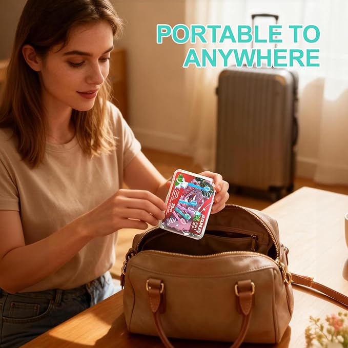 JASUNLEE 20Pack Mini Disposable Toothbrushes with Toothpaste Tongue Scraper Floss Pick 5-in-1 Portable Pre-Pasted Travel Toothbrush On The Go Toothbrush for Kids Adult