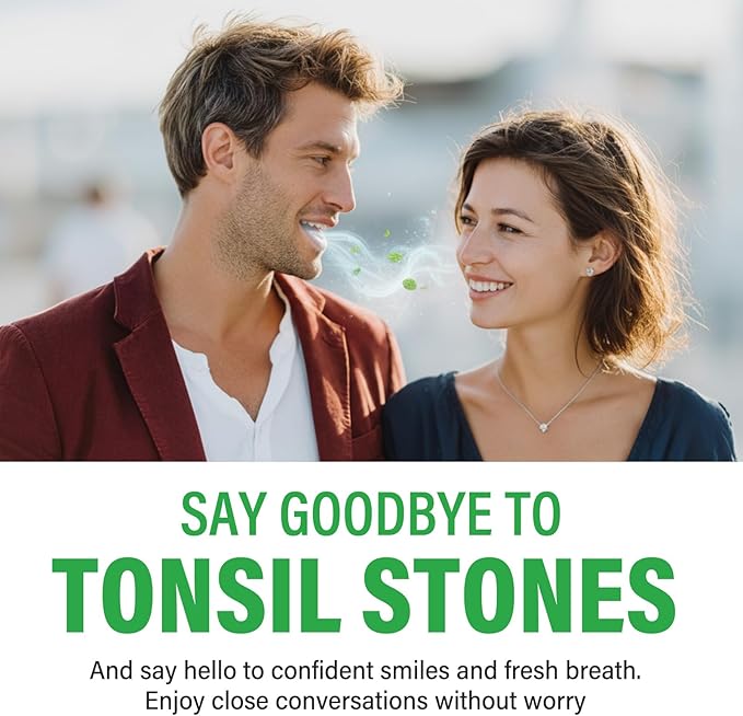 Tonsil Stone Remover, Natural Oral Rinse Liquid wihout Alcohol, Tonsil Stone Mouthwash to Help Soothe Tonsils, Fight Bad Breath