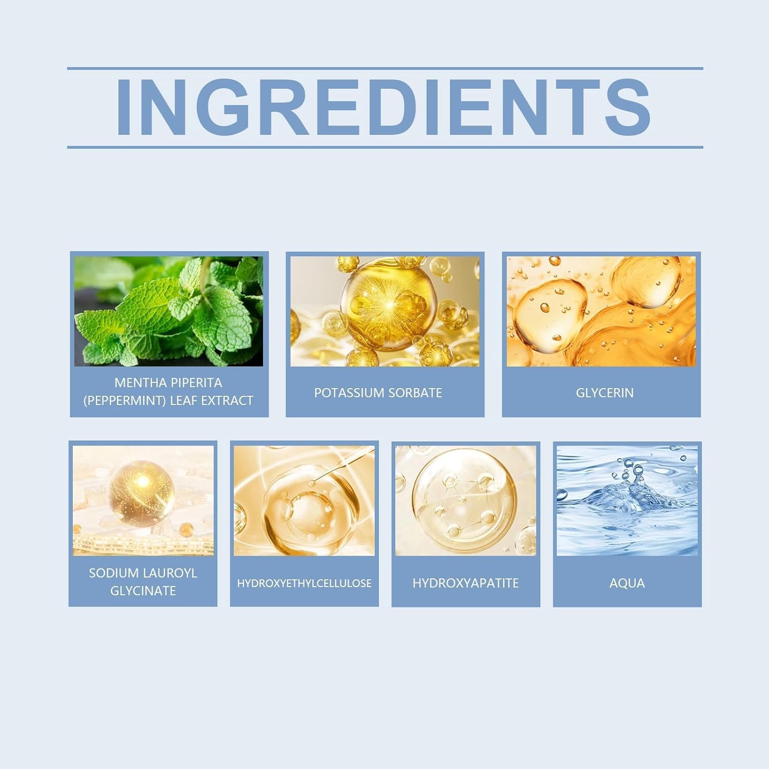 HydroxyapatiteToothpastes,7.5% hydroxyapatite Toothpaste,for Enamel Protection and Tooth Strengthening, Gentle Mint, Fresh Breath, Daily Use for Oral Health（2pcs）