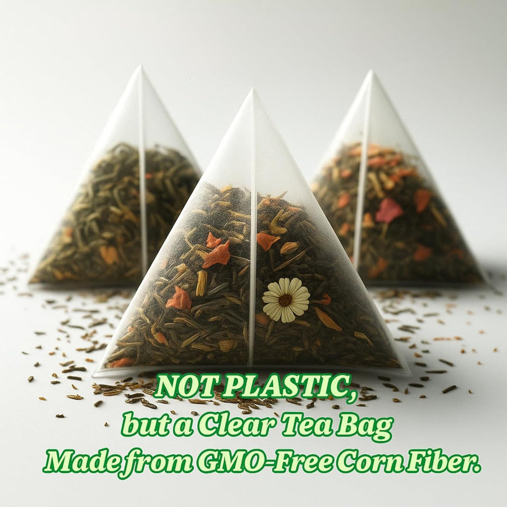 Tozzy Organic Spearmint Tea – 100 Count, Plant-Based Pyramid Tea Bags