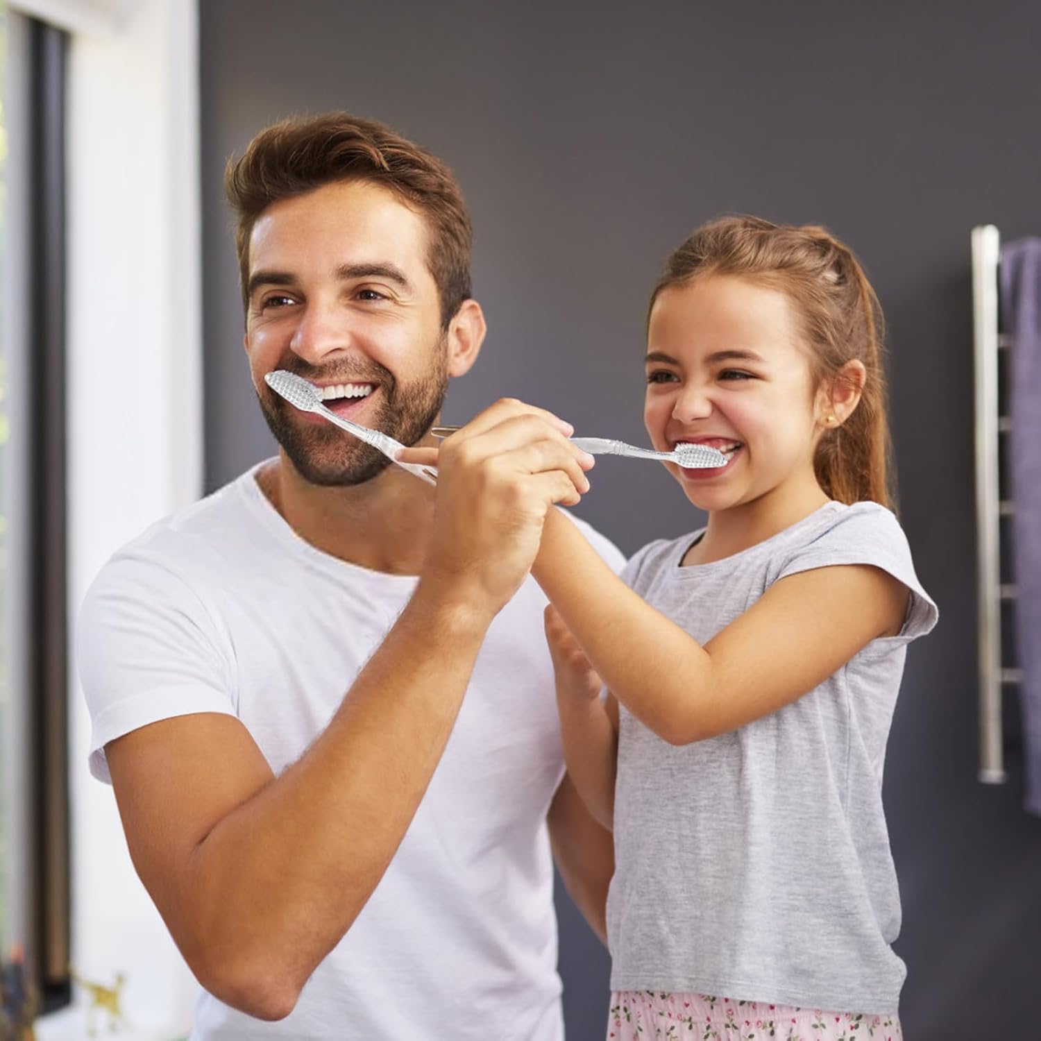 10pcs Disposable Toothbrushes with Toothpaste Floss Individually Wrapped, Disposable Toothbrush Bulk, 10g Toothpaste, Dental Floss Pick, Bulk Toothbrush Kit for Homeless,Airbnb,Hotel,Guest