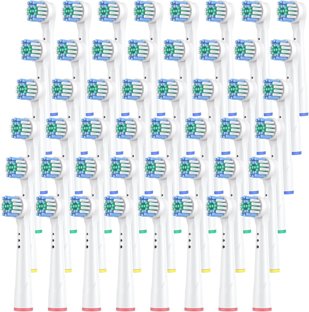 Safcare 8pcs Replacement Brush Heads Compatible with Oral B Electric Toothbrushes (YE638)