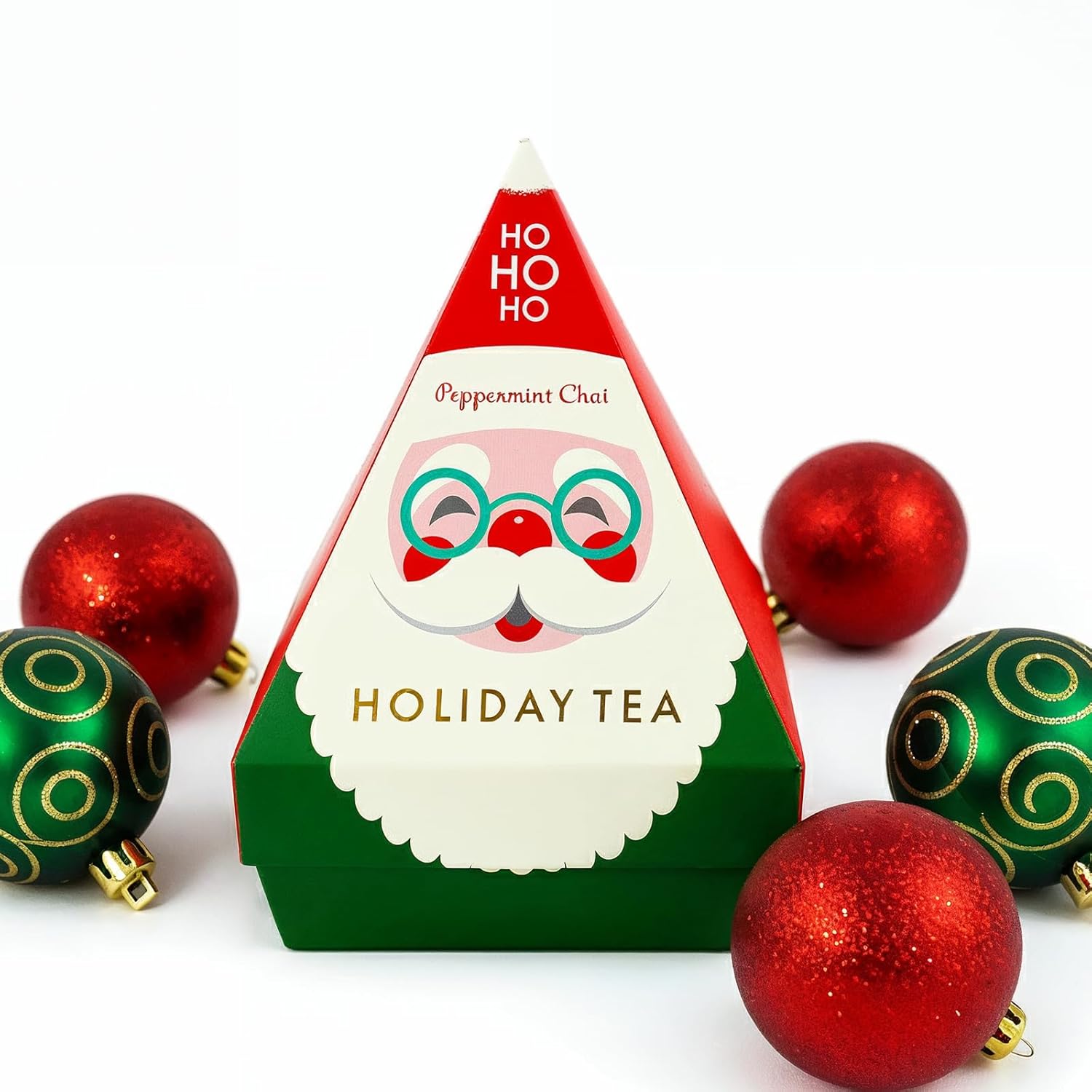 Life Plus Style Gourmet HO HO HO Peppermint Masala Chai Tea Limited Edition Holiday and Christmas 2025 Gift Ideas for Christmas Gifts Tea Sets for Women Men Tea Lovers 50 Tea Bags