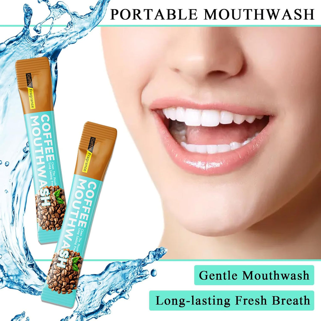 Travel Size Mouthwash,Mini Mouthwash Travel Size Bulk Portable Mouth Wash Set,Individual Small Travel Mouth Wash Packets for Fresh Breath(Pack of 20) C