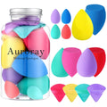 14 Pcs Makeup Sponge Beauty Sponges Blender with 4 Pcs Powder Puff and 4 Pcs Mini Make up Sponges for Liquid,Foundation,Powder,Concealer,Cream