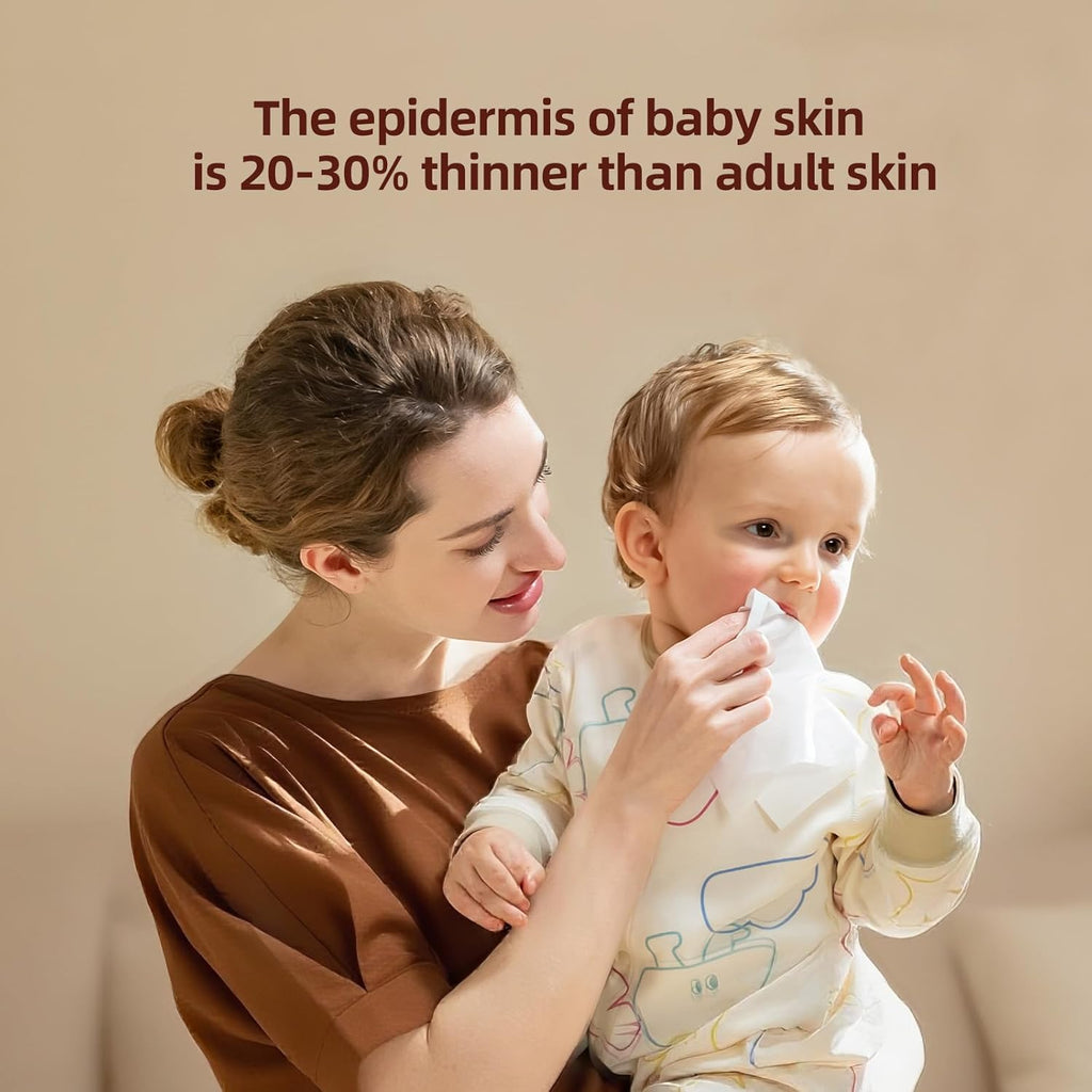 Winner 100% Cotton Dry Wipes, USDA Certified Baby Wipes, Soft & Gentle, Hypoallergenic & Unscented for Baby Sensitive Skin, Use Wet/Dry for Diaper Changes, Meals & Cleanup, 100ct, Pack of 1