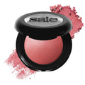 Saie SuperSuede Baked Blush - Talc-Free Powder Blush for Cheeks Infused with Hyaluronic Acid, Glycerin + Squalane - Hydrating Face Makeup for a Natural, Diffused Flush of Color - Mia (0.1 Ounce)