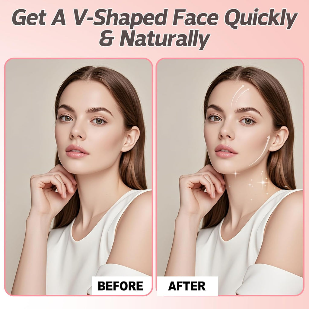 Face Lift Tape, 200PCS Face Tape, Face Lift Tape Invisible, Face Tape Lifting Invisible 8 Hours of Sustained, Perfect Facial Contouring, Visually Create A More Defined Jawline and Cheekbones