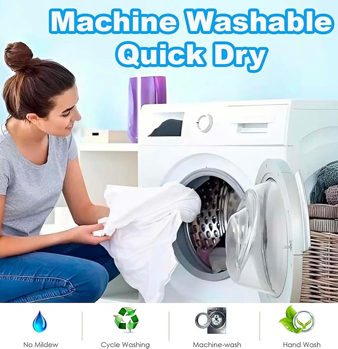 2 x Large Bath Toy Holder, Kids Bath Tub Toy Basket, Corner Mesh Bag, Baby Bathtub Storage Organizer, Bathroom Net Bucket, Toddler Shower Caddy Hanging Bin with 6 Suction Cups, 4 Adhesive Wall Hooks