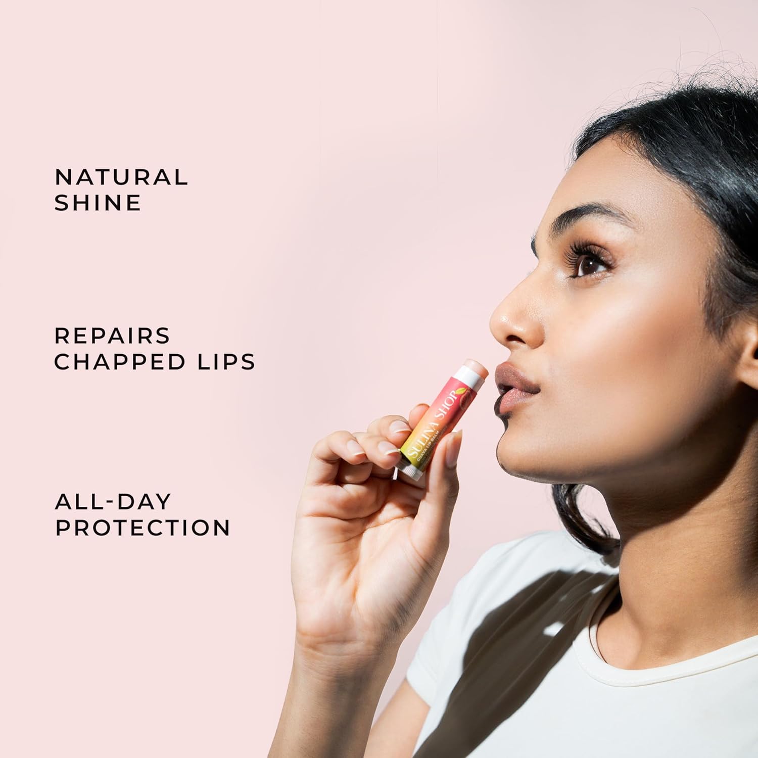 Guava Lip Balm Hydrating for Dry Lips - Natural Lip Moisturizer with Ceramide, Squalane & Castor Oil, Protects Lip Barrier, Lip Care for Chapped Lips, Lip Repair - 0.15 Fl oz