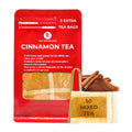Cinnamon Tea Bags - 55 Count (+5 Tea Bags) Bamboo Tong Included - 5.11 oz, Re-Steep Warm & Spicy Heat Herbal Tea, Calm Stomach & Detox, Support Body, Strength and Health, Cinamon
