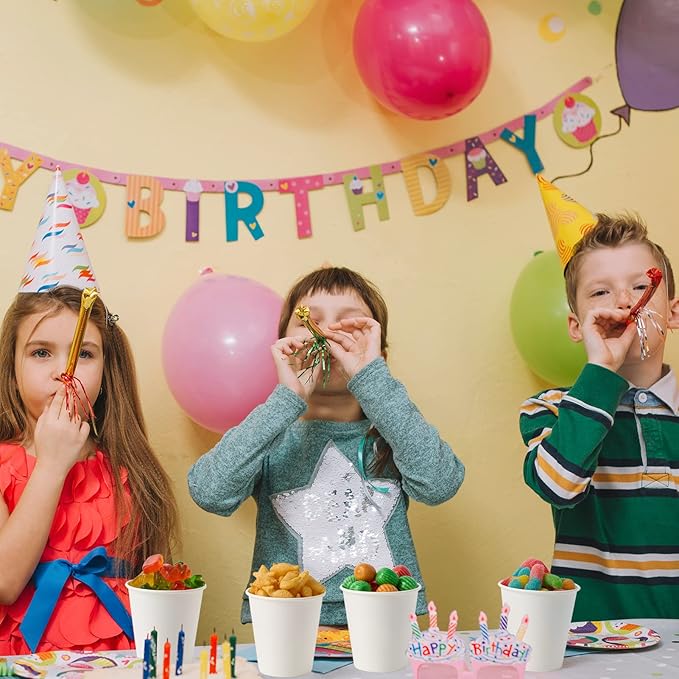 200 Pack 5 oz Paper Cups, Disposable Small Bathroom Mouthwash White Cups for Office, Parties, Travel, Picnics and Events