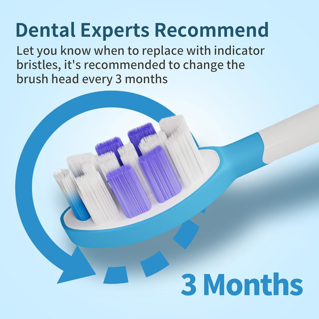 Electric Toothbrush Heads for Philips Sonicare Replacement Heads, 10 Pack Adults Kids 7+ Sonicare Toothbrush Replacement Brush Heads Philips Sonicare Sensitive Replacement Heads C2 C3 G2 G3 A3, White