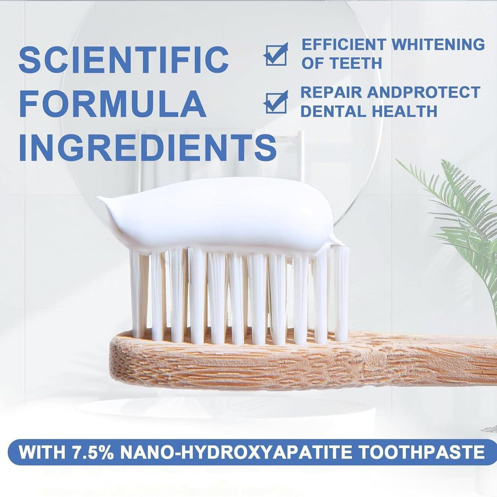 Hydroxyapatite Toothpaste SP-6 Probiotic Toothpaste Set for Enamel Protection and Tooth Strengthening Fresh Breath Gum Health Fluoride-Free whitening toothpasteToothpaste for Sensitive Teeth (1)