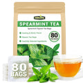 Spearmint Leaf Herbal Tea - Caffeine Free, 80 Teabags