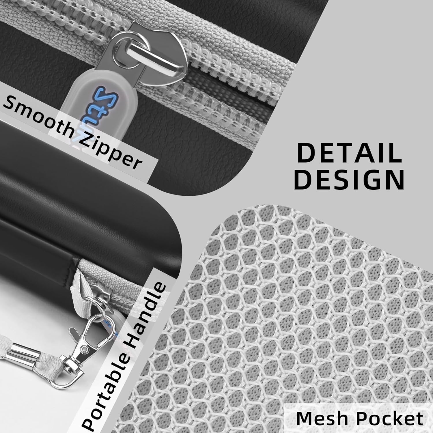 Stukcae Toothbrush Travel Case for Oral-B Pro 1000, 2000, 3000, 3500 Sonicare 4100, Hard Shell Portable Carrying Electric Toothbrush Protection Case