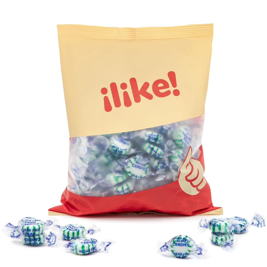 Sugar-Free Starlights Spearmint Hard Candy, 1-Pound Pack (Pack of 2)