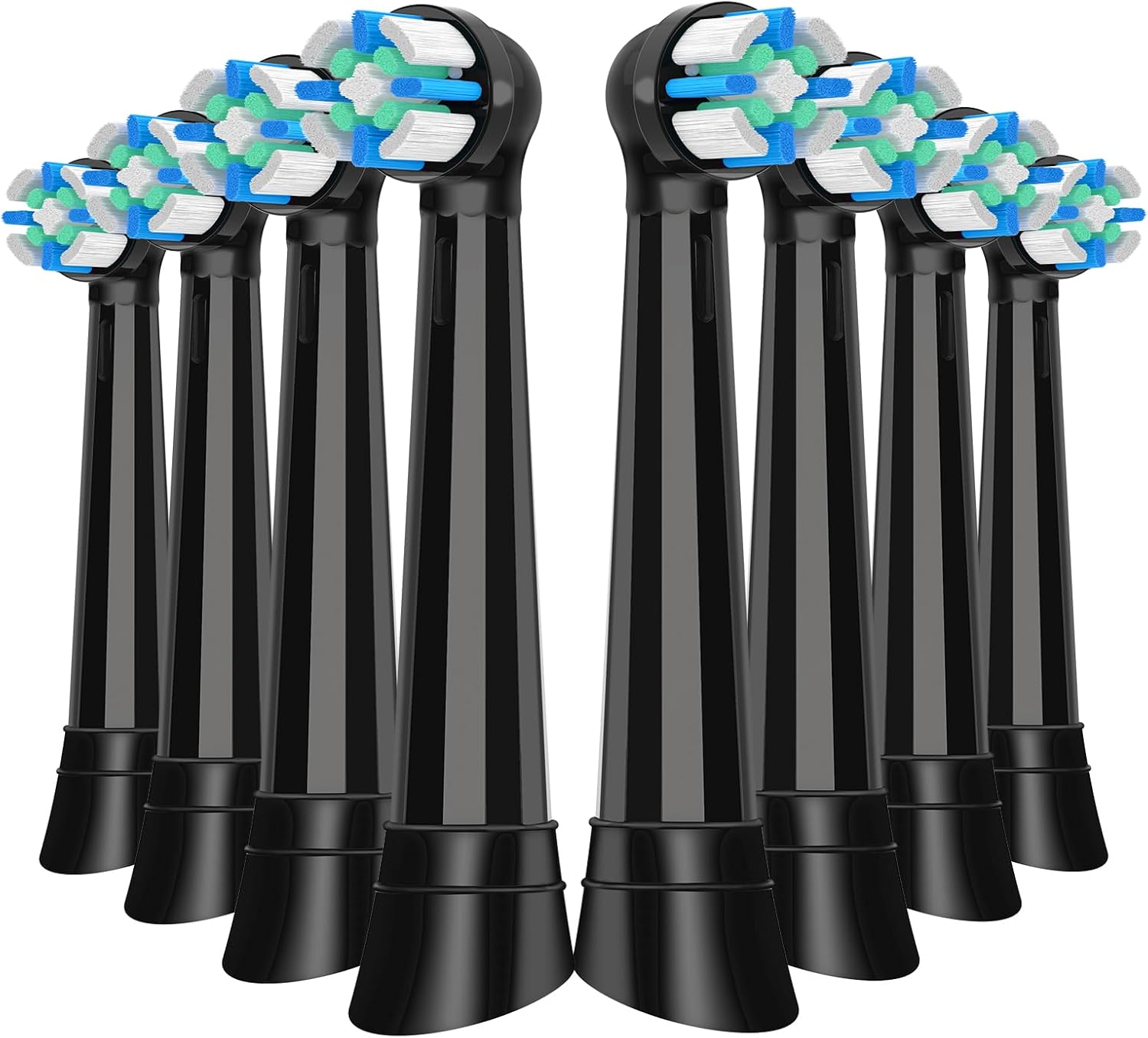 Toothbrush Replacement Heads for IO 2/3/4/5/6/7/8/9/10 Series Electric Toothbrush,Replacement Brush Heads Compatible with Oral B,8 Count