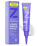 ZitSticka Liquid Pimple Patch - Invisible Pimple Patches for Face, Pimple Cream, Salicylic Acid Spot Cover For Face, Liquid Pimple Patch Large & Clear Fits to Makeup (0.3oz,10ml)