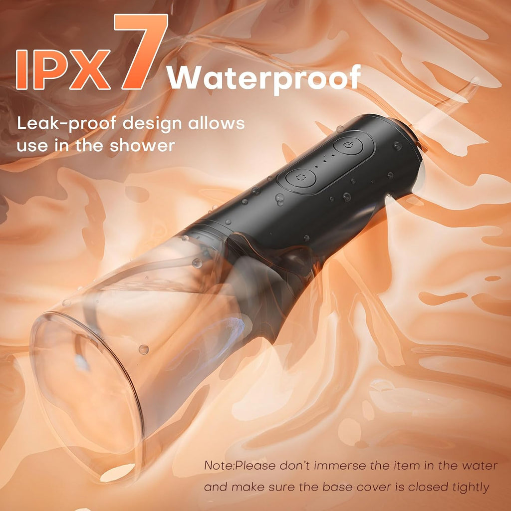 Water Dental Flosser - Portable Cordless Oral Irrigator 300ML, Rechargeable IPX7 Waterproof Irrigation Cleaner for Teeth Cleaning & Flossing, Travel & Home Use