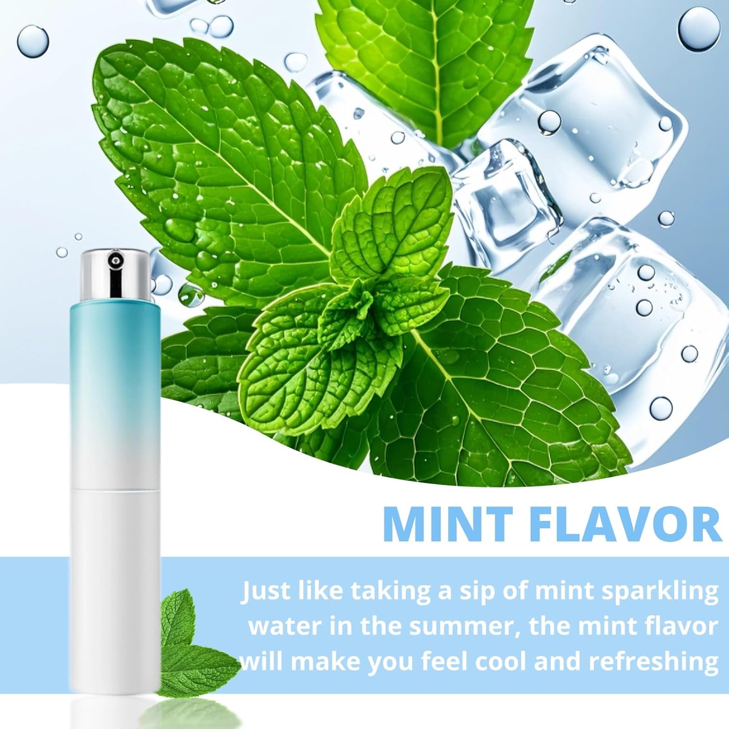 Oral Breath Spray, 3 Bottles Mint Breath Spray Natural Breath Freshener, Portable Dry Mouth Spray Removes Bad Breath, Bad Breath Treatment for Adults Oral Odor Care