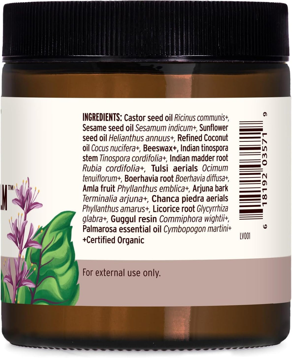 Banyan Botanicals Breast Care Balm – Organic Herbal Salve with Tulsi & Palmarosa – for Lymph Massage & Breast Health – Promotes Healthy Circulation – 4 oz – Non GMO Sustainably Sourced Petroleum Free