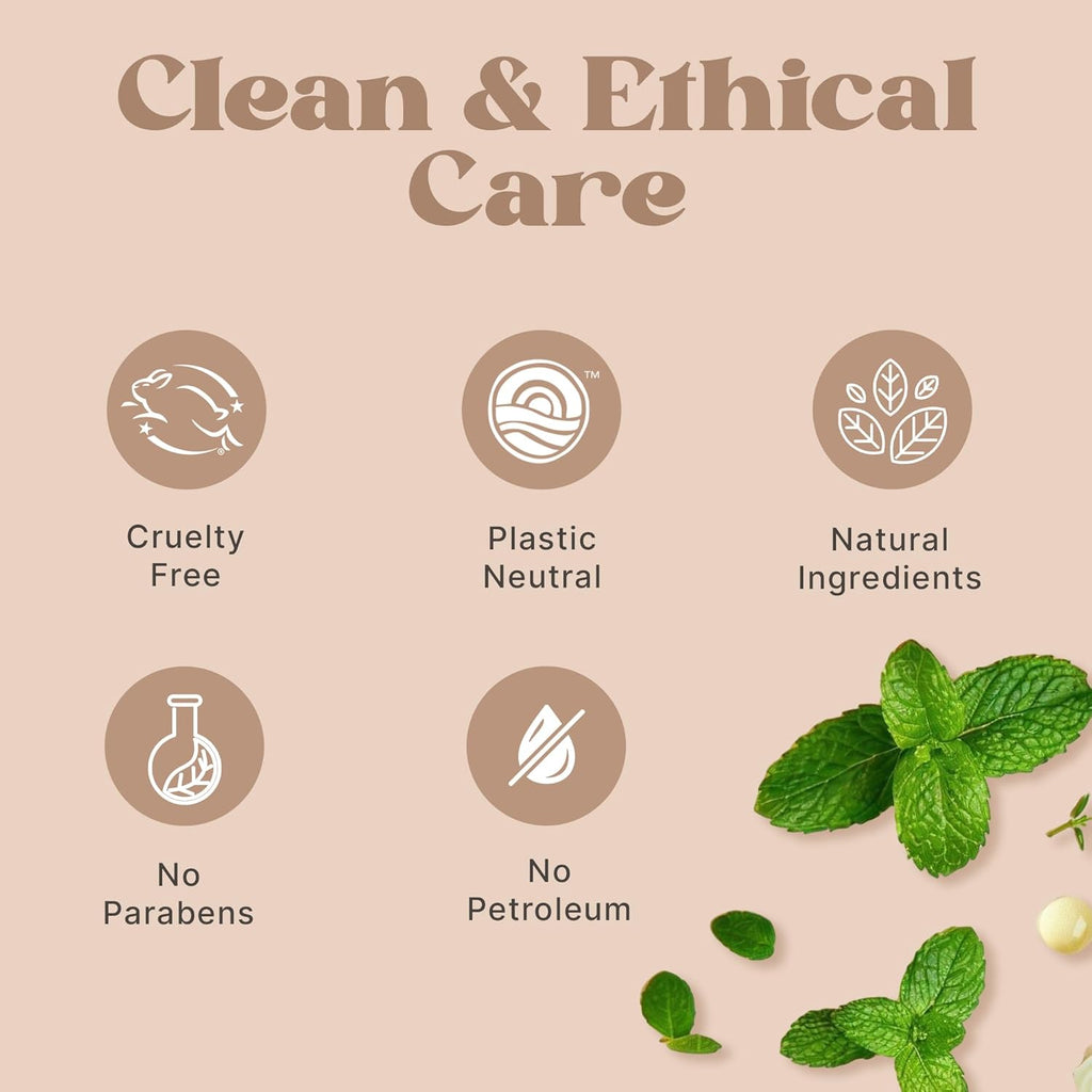 USDA Organic Peppermint Lip Balm - USA Made with Natural Ingredients, Stocking Stuffers for Women & Men, Lip Moisturizer Chapstick for Dry Lips, Small Stocking Stuffers for Wife, Teens & Adults