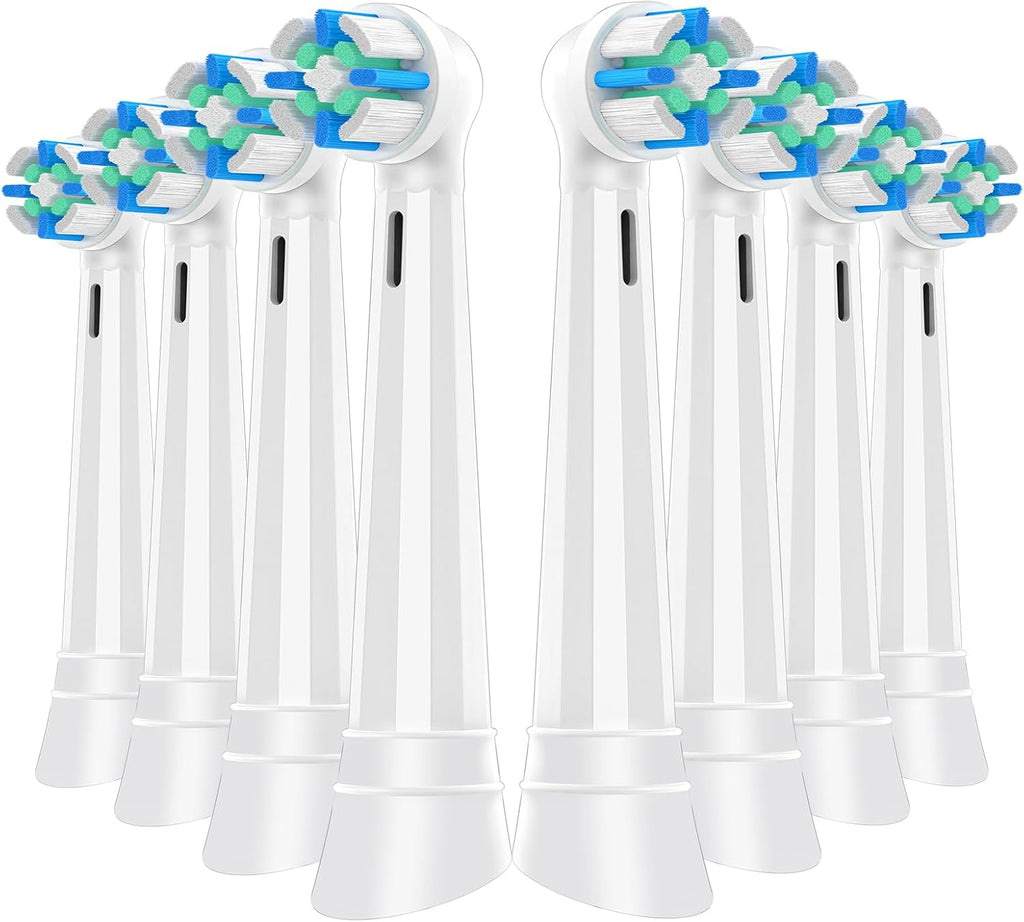 Toothbrush Replacement Heads for IO 2/3/4/5/6/7/8/9/10 Series Electric Toothbrush,Replacement Brush Heads Compatible with Oral B,8 Count