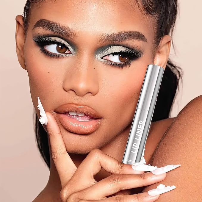 Lip Stain Peel Off - Lip Liner Long-wear & Waterproof Moisturizing Lip Stain with Matte Finish, Transfer-Proof, Non-Stick Cup Lip Tint Stay On All Day (Cocoa)