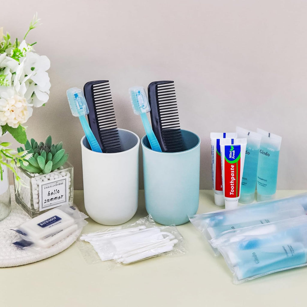 15 Kits Basic Toiletry Kits Homeless Personal Hygiene Kit Bulk Homeless Care Package Supplies Travel Toiletry Kit Homeless Hygiene Kit Bulk for Men Women Charity Toiletry Bag(10-IN-1)