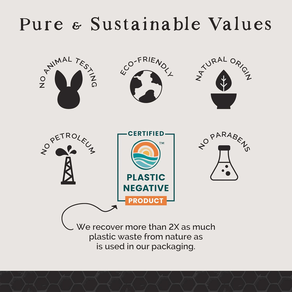 Natural Lip Balm - Organic & Natural Ingredients - Beeswax Based Moisturizing Lip Care Chapstick for Chapped Lips - Great Gift Idea - Farm & Bee - 0.15oz (Pack of 4 - Unscented)