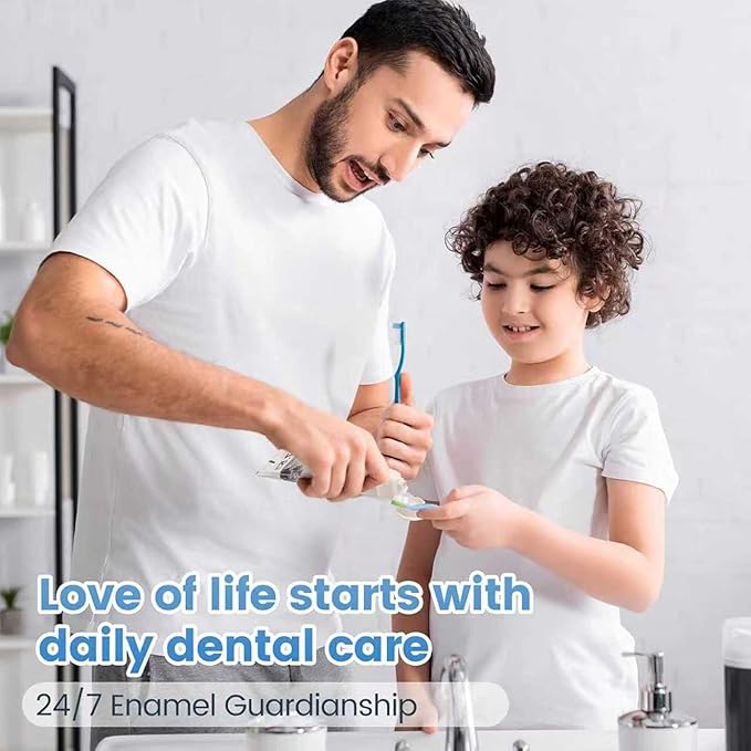 10% Nano Hydroxyapatite Toothpaste for Enamel Repair and Teeth Strengthening,Gentle Mint, Fluoride Free, Sensitive Teeth Relief, Fresh Breath (4.23 oz)