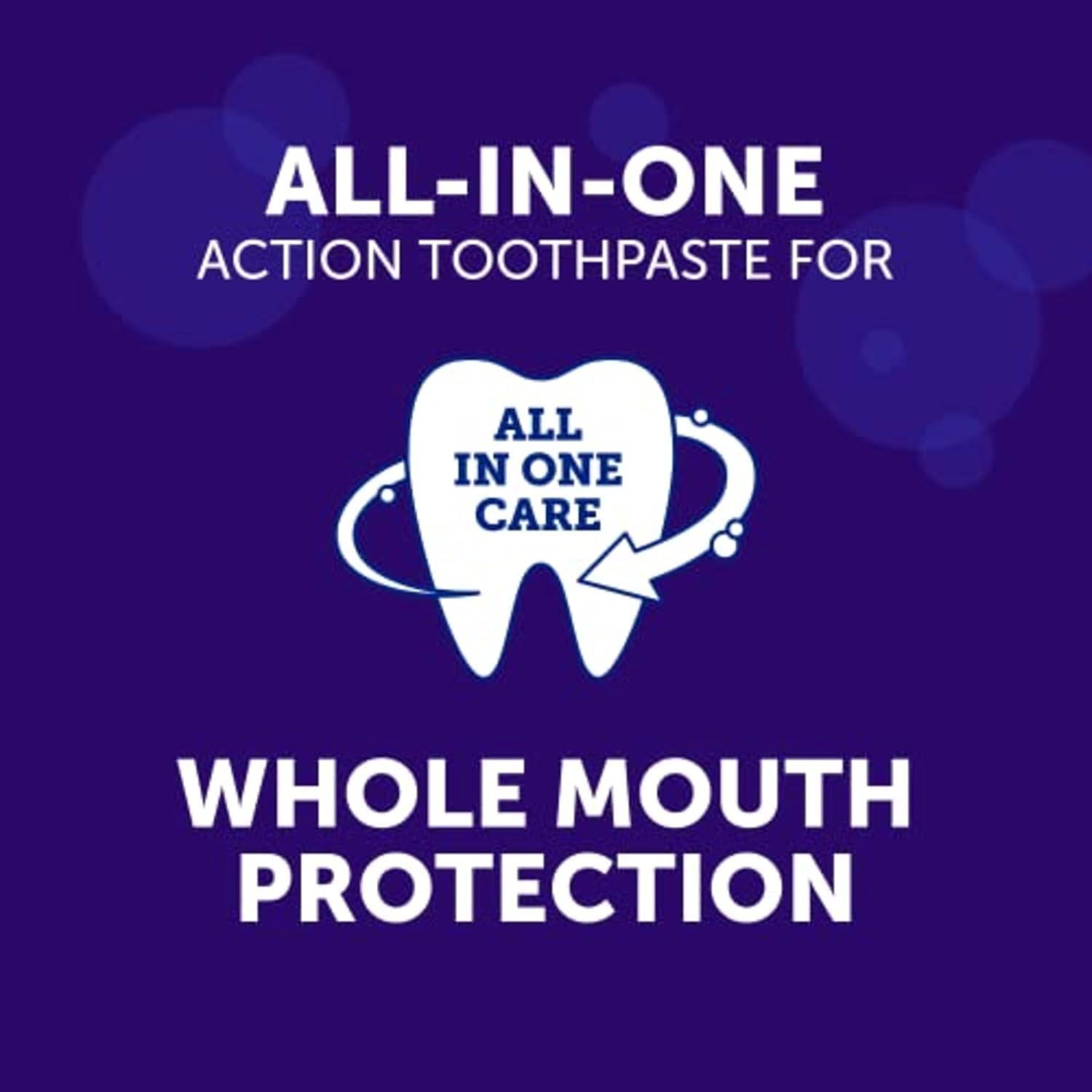 ARM & HAMMER Complete Care Toothpaste, Teeth Whitening Toothpaste with Baking Soda, Fluoride, Whole Mouth Protection, Fresh Mint Flavor, 6.0 oz (Pack of 4)