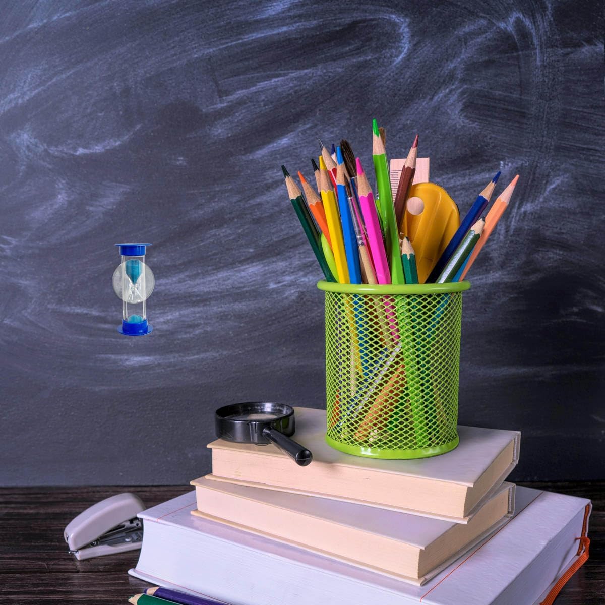 2 Minute Hourglass Sand Timer with Suction Cup，Mini Plastic Sand Clock Timer for Reminde Kids Brushing Time