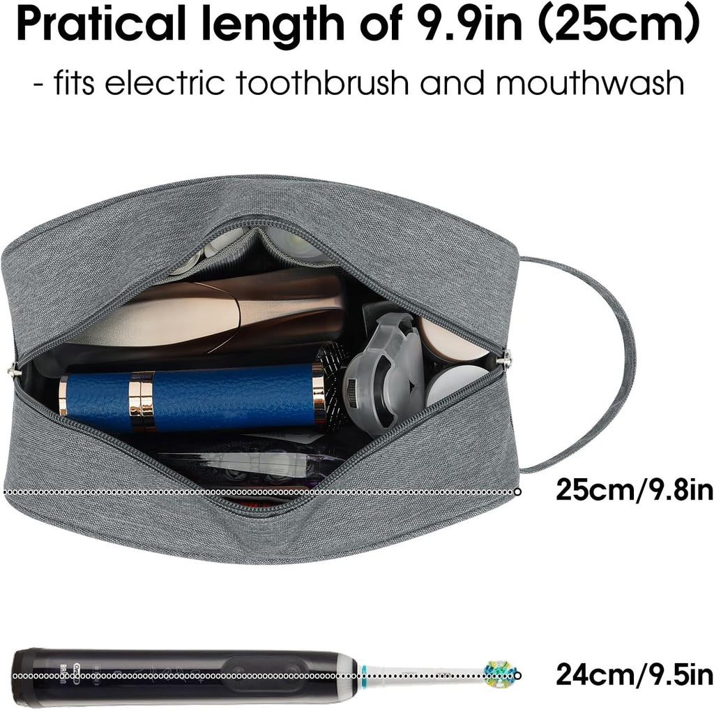 Narwey Travel Toiletry Bag for Women Traveling Dopp Kit Men Travel Bag for Toiletries Cosmetic Bag Makeup Bag Medicine Bag for Traveling