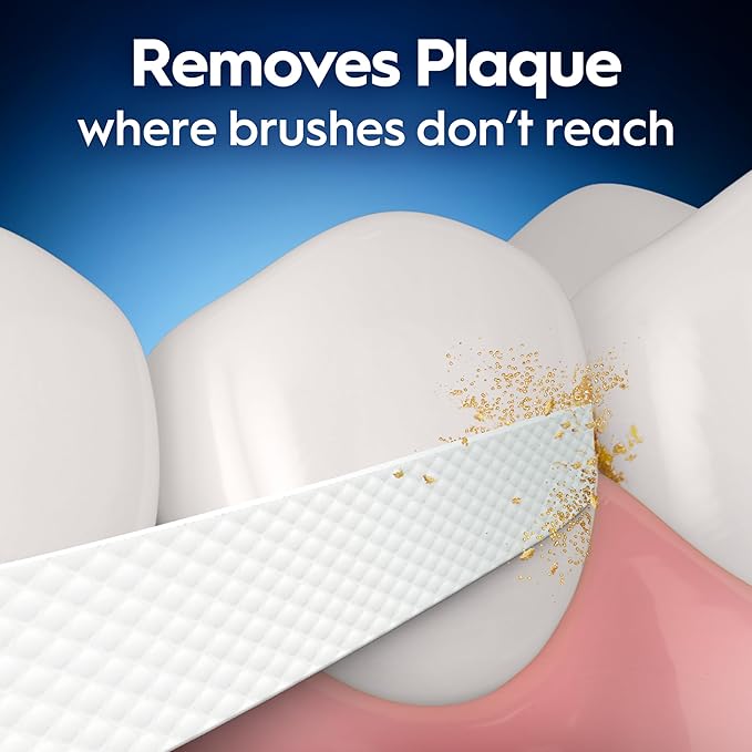 Oral-B Glide Deep Clean Cool Mint Dental Floss, Value 2 Pack (40m Each)