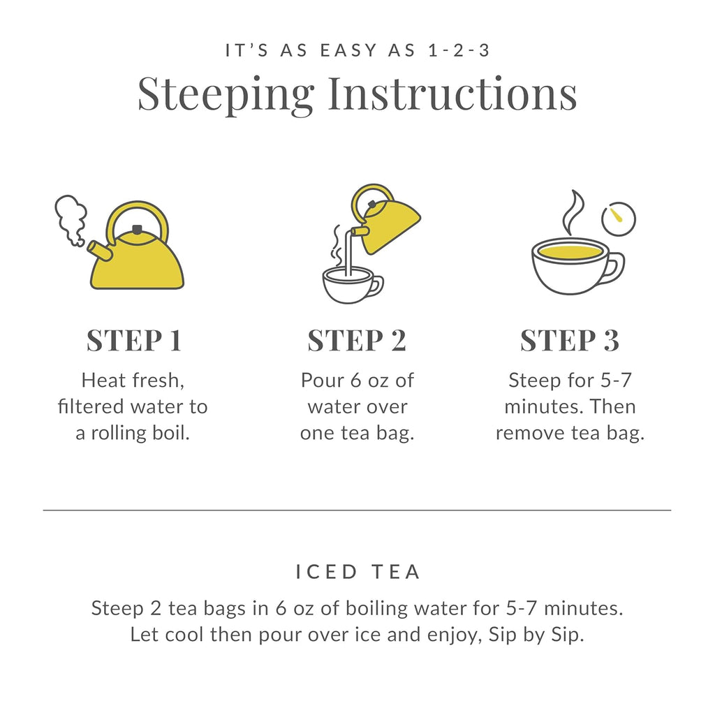 The Republic of Tea – Organic Mint Fields Herbal Tea Bags, Caffeine Free, 250 Servings