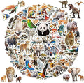 200 Pcs Cute Animal Stickers Bulk for Kids,Girls,Boys,Teens Adults.Waterproof Vinyl Kawaii Sticker Pack for Water Bottle Laptop, Phone.Teacher Reward Kids Stickers in Wild/Farm/Dinosaurs/Fish