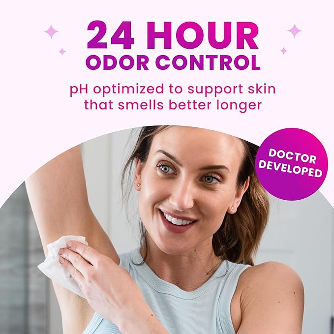 Lume Acidified Deodorant Wipes - 24 Hour Odor Control - Aluminum Free, Baking Soda Free, Skin Loving - 15 Count (Pack of 3) (Cool Cucumber)