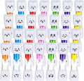 28PCS Brushing Teeth Timer Set, 7 Colors Colorful Hourglass Sand Clock,2mins Cute Smile Face Kids Sand Timer for Classroom Games Home Office,Smiling Toothbrush Timer for Kitchen Cooking, Decoration